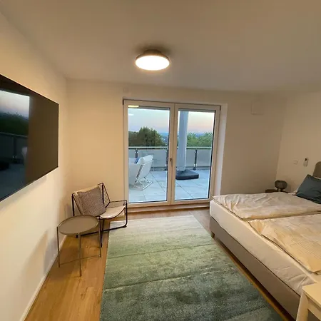 Neu! Design-penthouse, Panoramablick, Xxl-terrasse Apartment *