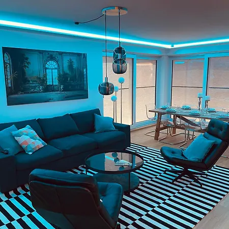 Neu! Design-penthouse, Panoramablick, Xxl-terrasse *