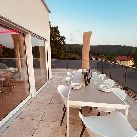 Neu! Design-penthouse, Panoramablick, Xxl-terrasse Apartment