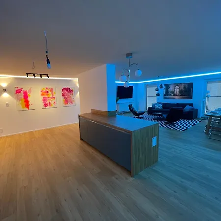 Apartment Neu! Design-penthouse, Panoramablick, Xxl-terrasse
