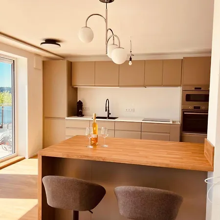 Neu! Design-penthouse, Panoramablick, Xxl-terrasse Apartment