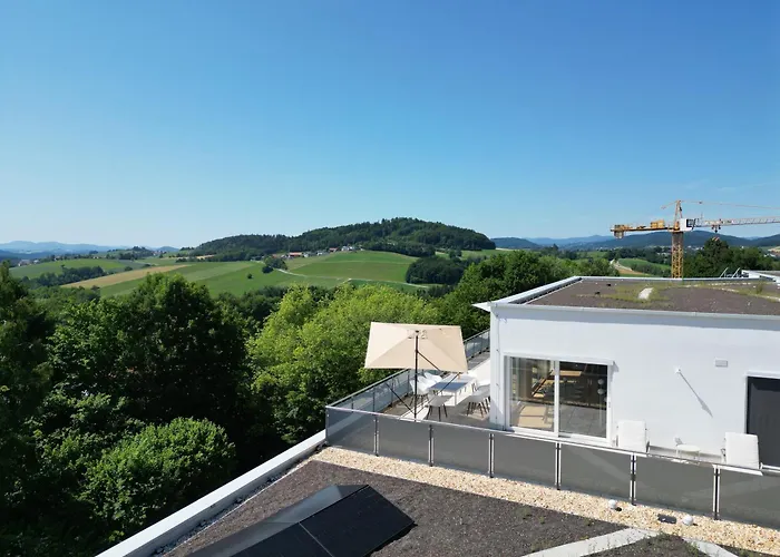 Modernes Penthouse Mit Whirlpool, Xxl-terrasse Mit Bergblick & Tischfussball Apartamento Waldkirchen